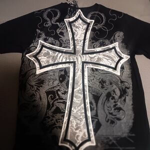 Rebels Black and White Graphic Tee